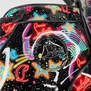 Christian Louboutin Louis Orlato Starlight
Patent High Top Sneaker